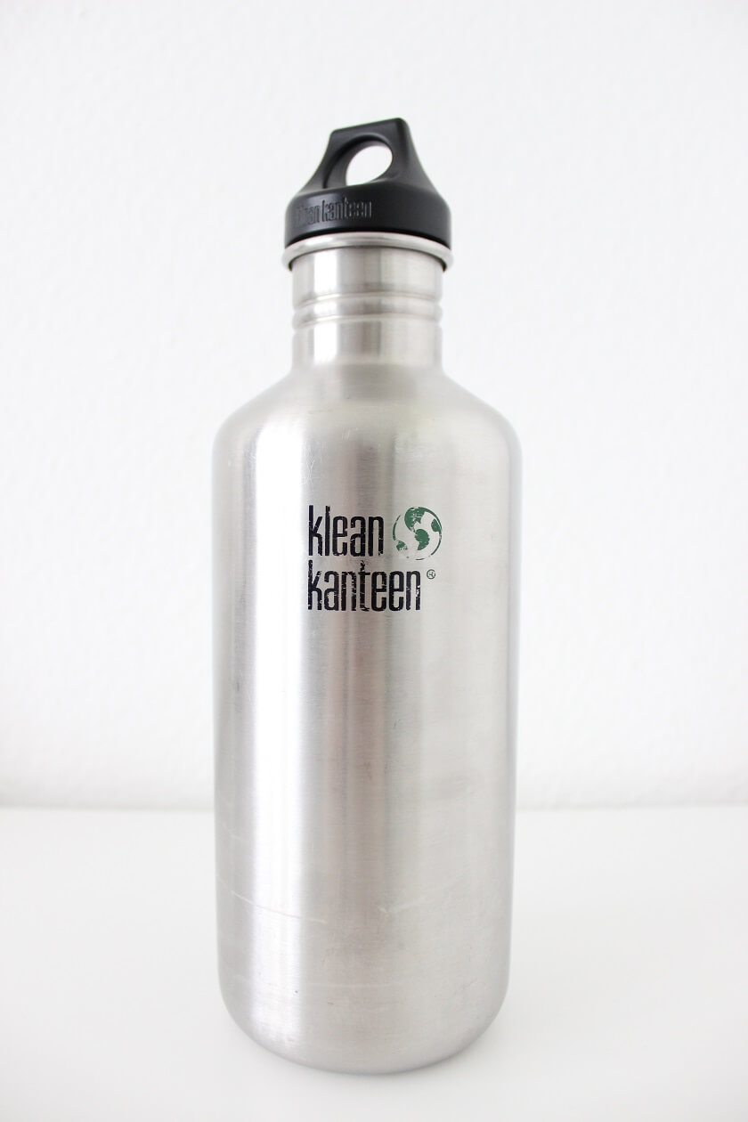 Trinkflasche aus Edelstahl