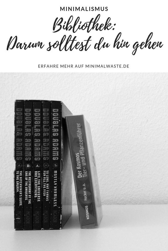 Pinterest Cover zu 'Wieso du wieder in die Bibliothek gehen solltest'