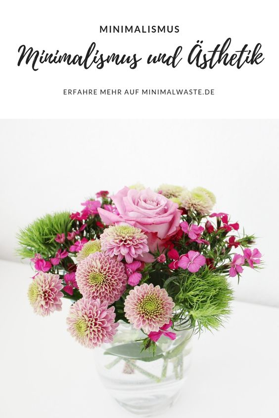 Pinterest Cover zu 'Von Minimalismus und Ästhetik'