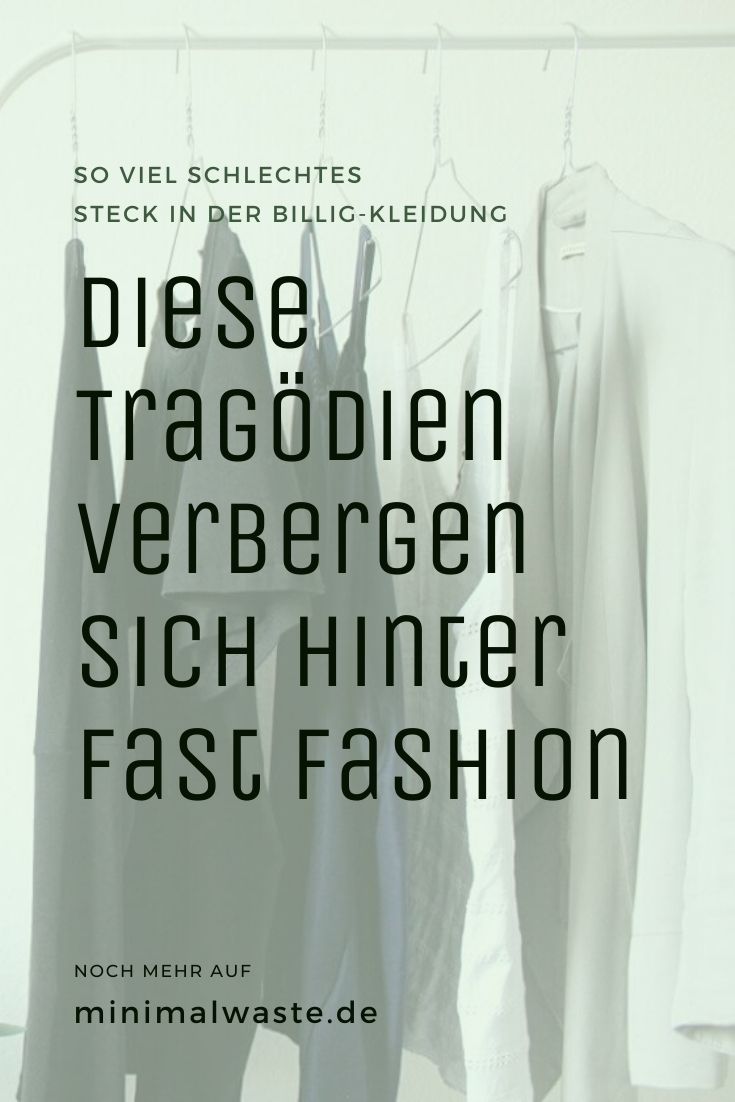 Pinterest Cover zu 'Die Tragödien hinter Fast Fashion'