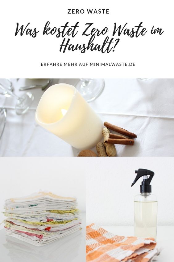 Pinterest Cover zu 'Was kostet Zero Waste im Haushalt?'
