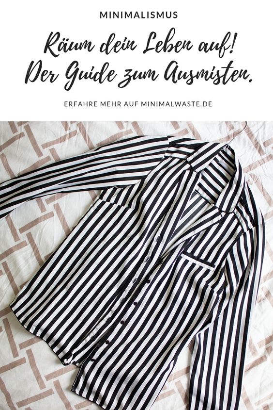 Pinterest Cover zu 'Räum dein Leben auf! Der Guide zum Ausmisten'