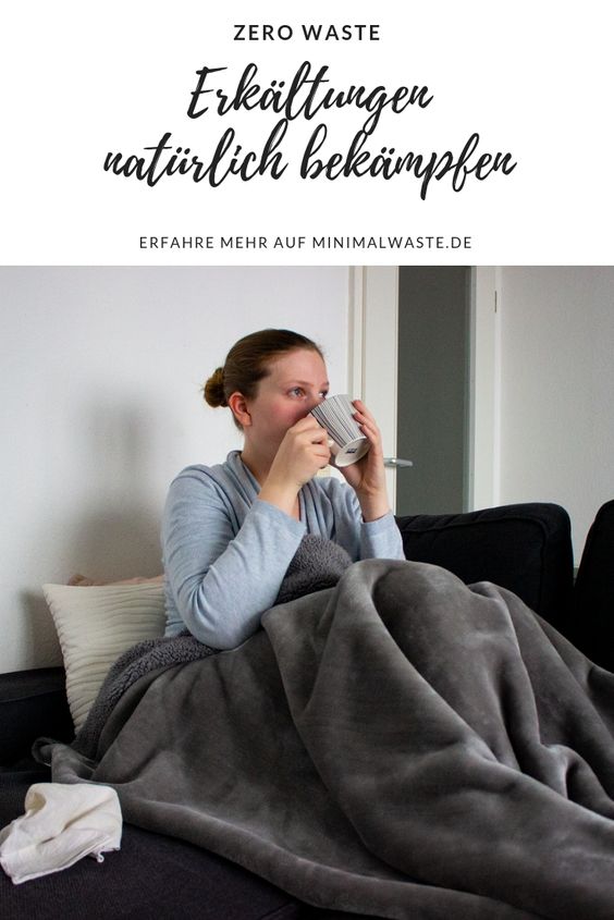 Pinterest Cover zu '7 Tipps um Erkältungen natürlich zu bekämpfen'