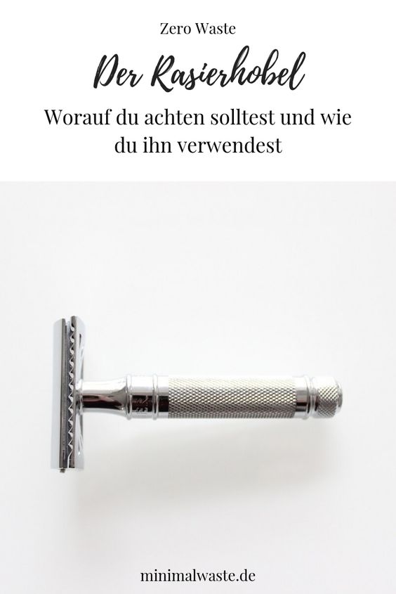 Pinterest Cover zu 'Das 1x1 zum Rasierhobel'